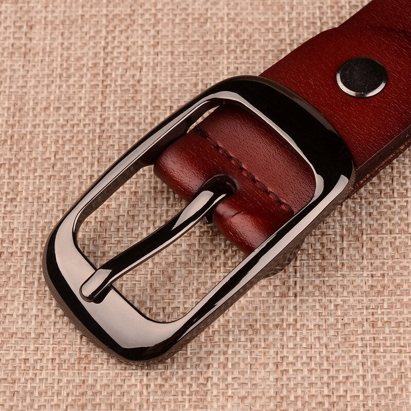 [2022 Trend] -STILL TRENDING! High Quality Women's Belt Genuine Leather Fashion Pin Buckles Belt New Trend Belt Belts For Women Jean