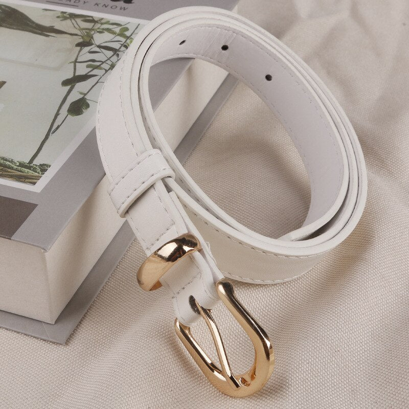 Belts for Women High Quality Fashion Casual Jeans Women's Belt Luxury Designer Brand Pin Buckle Belt New Trend Waist Belt LD2302