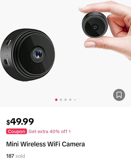 MINI Wireless WiFi Camera!