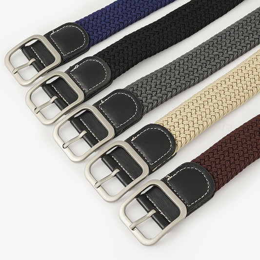 2023! New Fashion Canvas Belt! Metal Alloy / Rectangle Pin Buckle. Unisex Casual Belt.