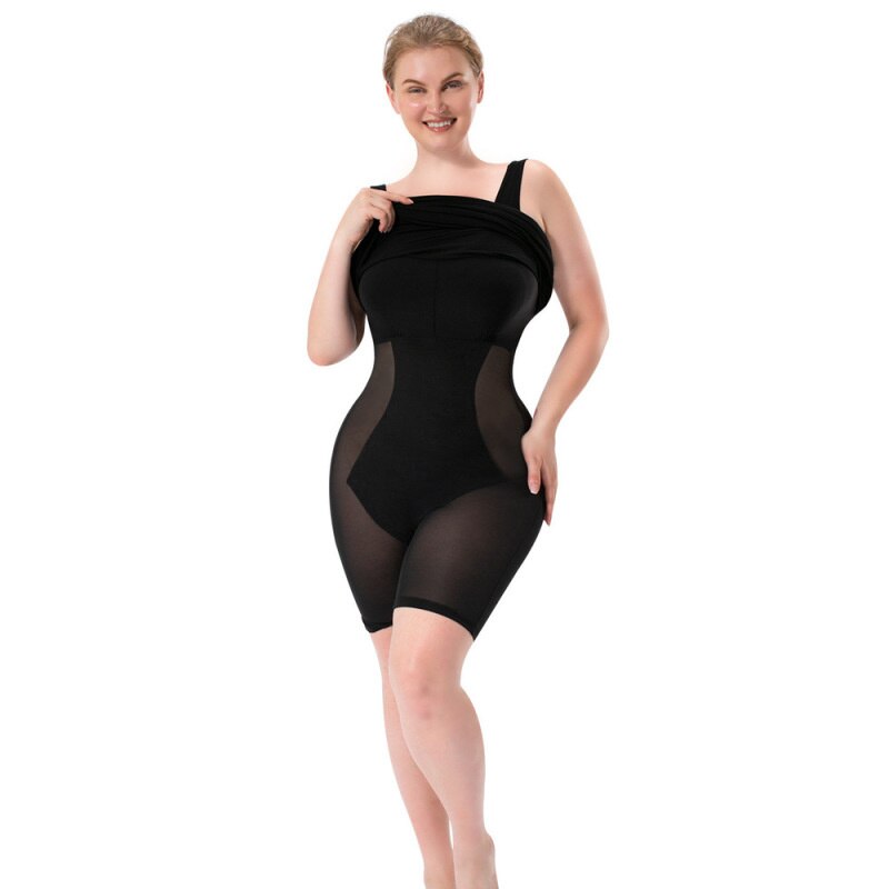 NEW ARRIVAL! Women's Sleeveless Tank Midi Dress!  Double Layer - Belly Tightening and Buttocks Lifting Body Shaping Bodysuit Skirt.